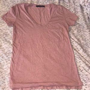 Plain rose/dusty pink plain t-shirt